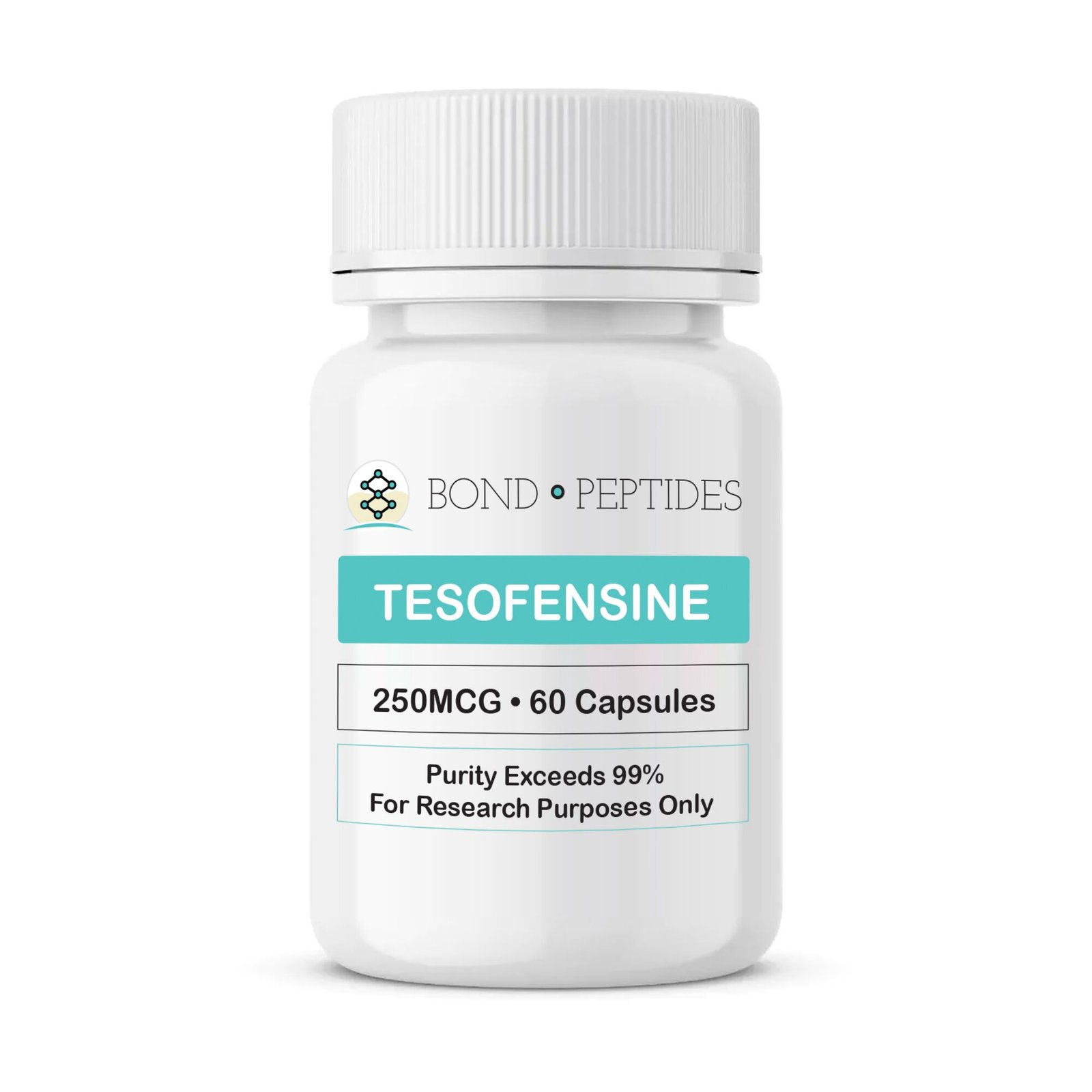 Bond Peptides Tesofensine Capsules – 250 MCG 60 Count