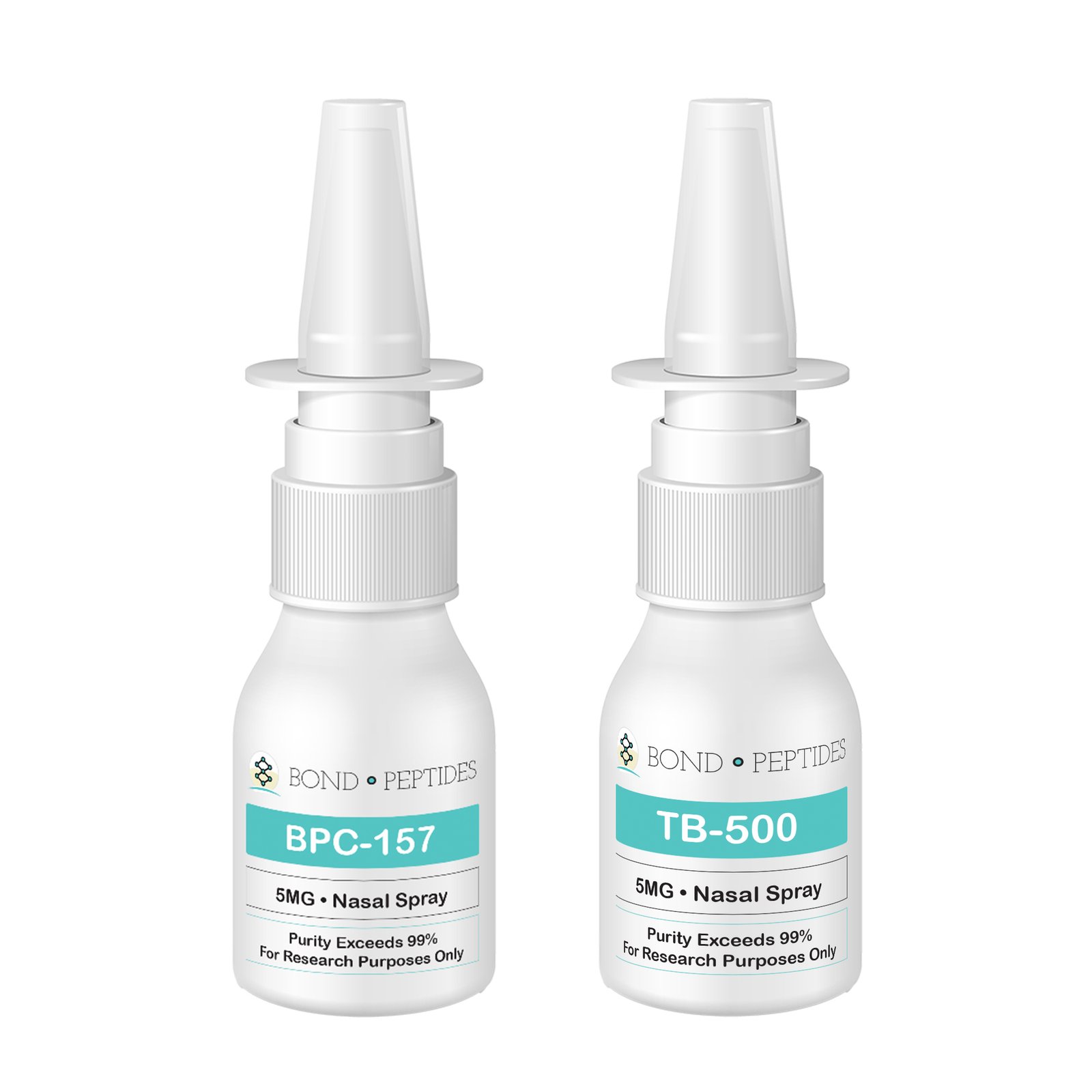 Bond Peptides BPC-157 & TB-500 Nasal Spray Bundle